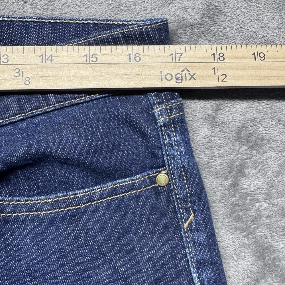 Banana Republic‎ Jeans 34x31 Bootcut Blue Denim Dark Wash